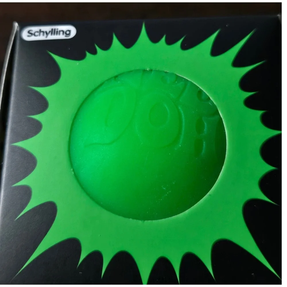 Schylling Glow In The Dark NeeDoh The Groovy Glowing Glob Green Fidget Toy